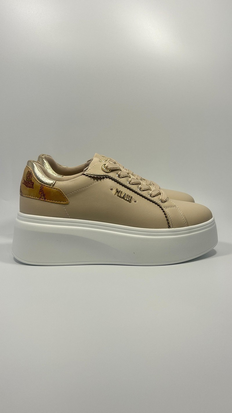 FL26--_61 Sneakers platform Alviero Martini beige art.1304 - immagine 1
