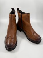 Stivaletto Valleverde pelle castagno art.42506 - immagine 5