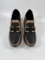 Slip on Donna Serena bronzo con accessorio gioiello art.5718 - immagine 4