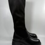 Stivali donna Keys scamosciato nero art.11701