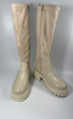 Stivale donna Keys scamosciato beige art.11701 - immagine 4