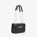 Borsa a spalla Valentino nera modello Why Re - immagine 4