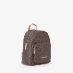 Zaino Valentino logato marrone modello Regina Re - immagine 3