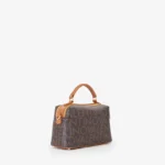 Borsa a mano Valentino logata marrone modello Regina Re - immagine 4