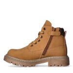 Tronchetto allacciato Tommy Hilfiger ragazzo nabuk ocra art.34125 - immagine 4