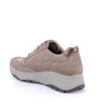 Sneakers con zeppa Igi&Co camoscio fango art.8657522 - immagine 4