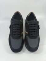 Stringata uomo Valleverde scamosciato blu art.VY954 - immagine 4