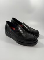 Mocassino Callaghan vernice nero art.89803 - immagine 3