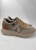Sneakers Callaghan Algoritmo scamosciato beige art.61203