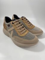 Sneakers Callaghan Algoritmo scamosciato beige art.61203 - immagine 2