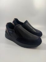 Mocassino uomo Valleverde scamosciato blu art.VY907 - immagine 3