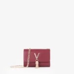 Pochette Valentino bordeaux modello Divina