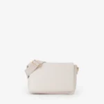 Borsa a tracolla Valentino beige modello Foxy Re - immagine 3