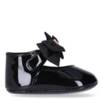 Ballerina da culla bimba Tommy Hilfiger vernice nero art.33956