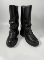 Stivaletto 4us Paciotti bambina nera art.24286 - immagine 4