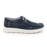 Mocassino uomo Igi&Co canvas blu art.1114200
