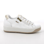 Sneakers con zip laterale Igi&Co bianco/platino art.1144300