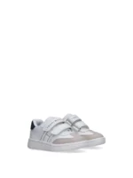 Sneakers bimbo Tommy Hilfiger doppio velcro bianco/beige art.34342 - immagine 3