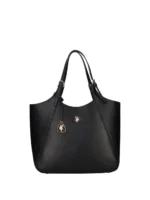 Borsa a spalla U.S Polo Assn. nera art.BEUJE9094WVP