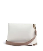 Borsa a spalla grande con pattina Valentino bianca modello AlexiaVBS5A803 - immagine 3
