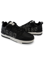 Sneakers Icon uomo nero/bianco art.05618 - immagine 5