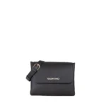 Borsa a spalla grande con pattina Valentino nera modello AlexiaVBS5A803 - immagine 3