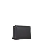 Borsa a spalla grande con pattina Valentino nera modello AlexiaVBS5A803 - immagine 4