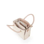 Borsa a mano Valentino ecrù modello Alexia VBS5A805 - immagine 5