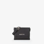Borsa a spalla piccola Valentino con pattina nera modello Alexia VBS5A806 - immagine 3