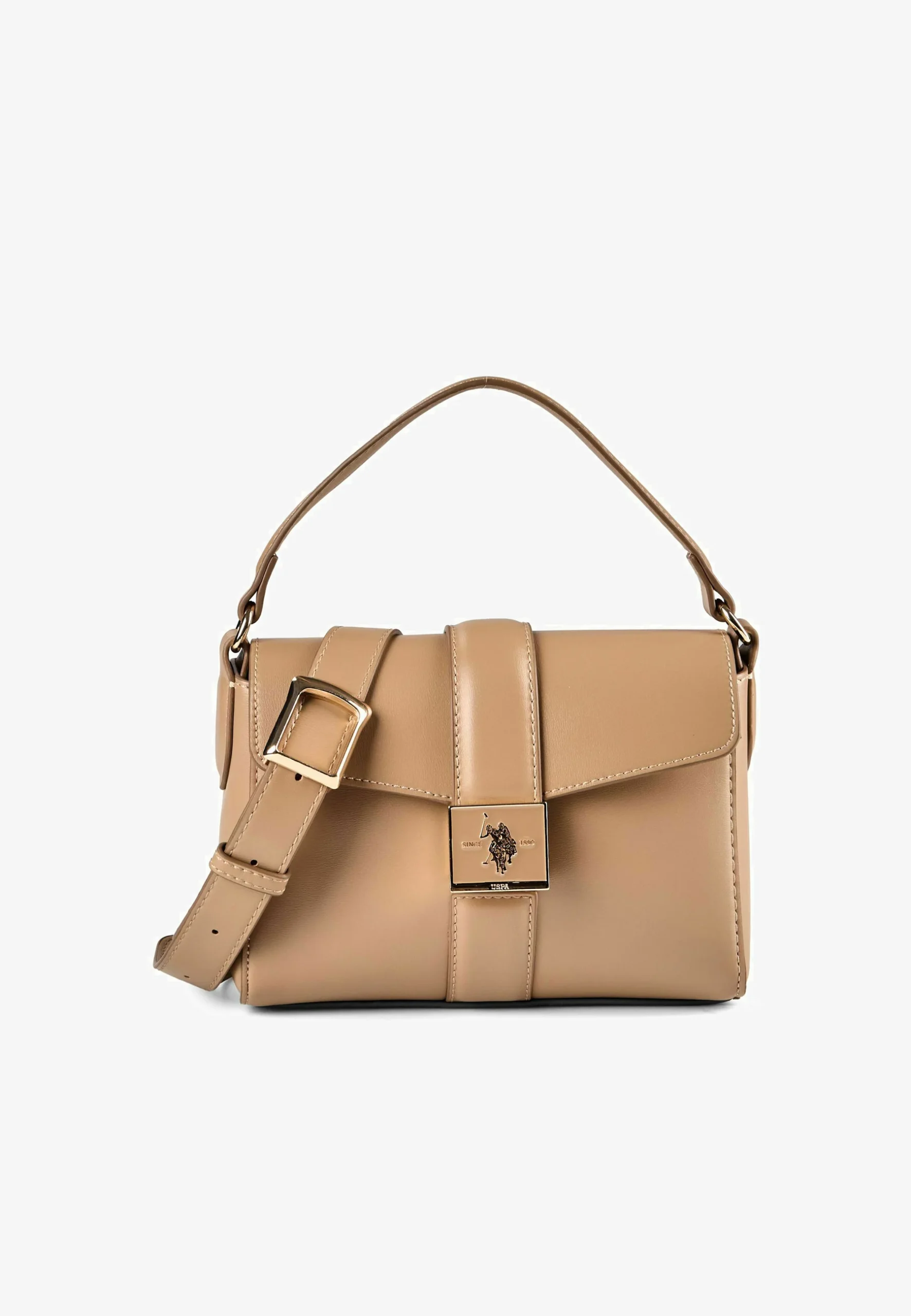 a183d345b318427499b54c3fb5213e25 Borsa a mano con pattina U.S Polo Assn. beige art.BEUMF9047WVP - immagine 1