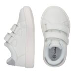 Sneakers Calvin Klein bimba bianco/microglitter argento art.83207 - immagine 4