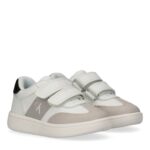 Sneakers Calvin Klein bimbo doppio velcro bianco/grigio art.83277 - immagine 3