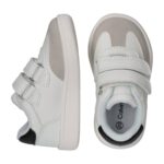 Sneakers Calvin Klein bimbo doppio velcro bianco/grigio art.83277 - immagine 4