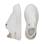 Sneakers Tommy Hilfiger bianco/platino art.34253 - immagine 4