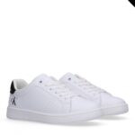 Sneakers Calvin Klein ragazzo bianco/nero art.83156 - immagine 3