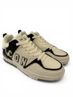Sneakers Icon bianco con dettagli nero art.05618 - immagine 3
