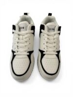 Sneakers Icon bianco con dettagli nero art.05618 - immagine 4