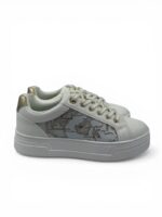Sneakers Alviero Martini bianco con stampa geo classic art.2415