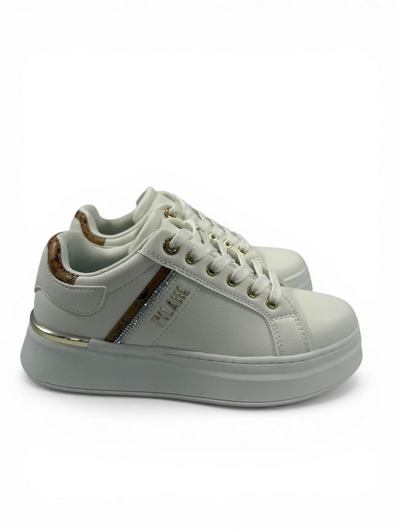 ss26_29 Sneakers Alviero Martini bianco con dettaglio strass art.2421 - immagine 1
