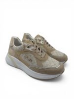 Sneakers 4US Paciotti camoscio beige art.4bx173 - immagine 3