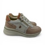 Sneakers Keys nabuk nude art11911