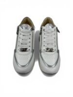 Sneakers Keys bianco/argento art.11812 - immagine 4