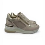 Sneakers Keys crema/platino art.11812