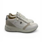 Sneakers Keys  bianco/argento art.11920