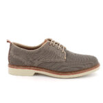 Scarpa stringata Igi&Co tela taupe art.1102522