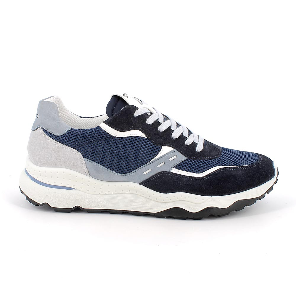 202611115800_2_026e (2) Sneakers Igi&Co uomo scamosciato blu art.1115800 - immagine 1