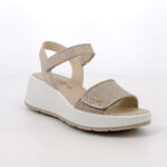 Sandali con zeppa Igi&Co platino art.1163211 - immagine 3