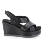 Sandali con zeppa igi&Co nero art.1173200