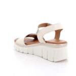 Sandali con zeppa Igi&Co nappa burro con doppio velcro art.1189522 - immagine 4