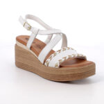 Sandali con zeppa Igi&Co bianco art.1190722 - immagine 3